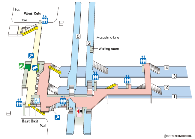 Urawa Yosakoi at Minami Urawa station. Station map