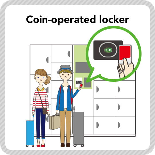 Coin-operated locker
