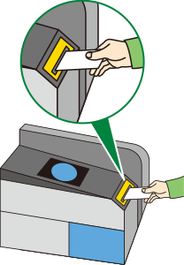 How to pass through an automatic ticket gate
