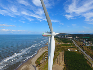 JR秋田下浜風力発電所
