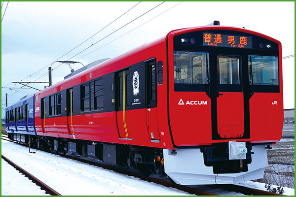 蓄電池電車の展開のイメージ