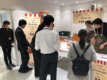 フードシェアによる食品廃棄物削減のイメージ