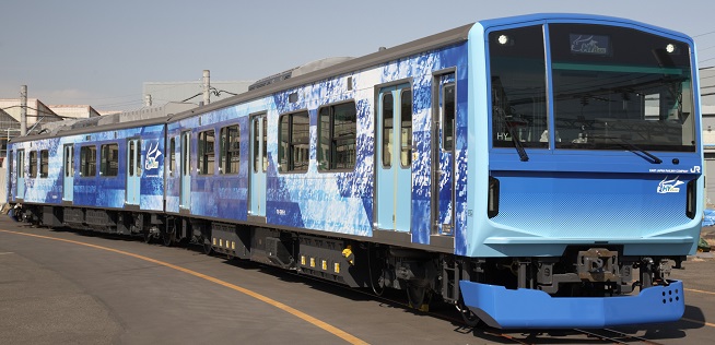 水素ハイブリット電車　HYBARIのイメージ1