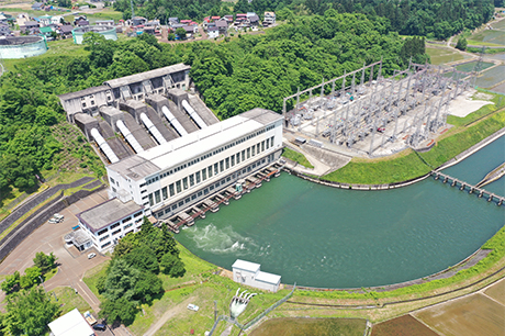 信濃川水力発電所のイメージ