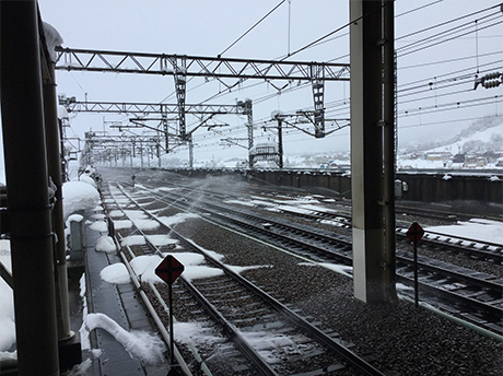 散水消雪装置のイメージ