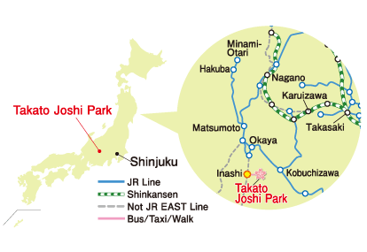 Location – Takato Joshi Park