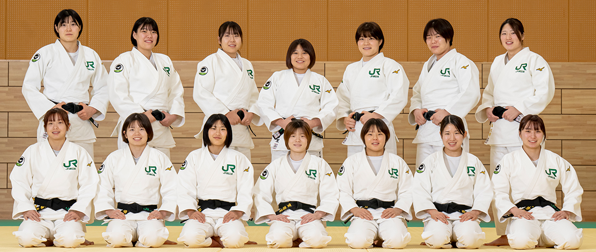 JR東日本 女子柔道部のイメージ