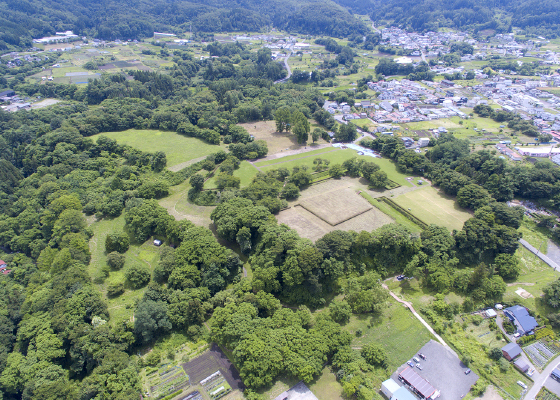 〈青森・岩手・宮城講座〉九戸城の城跡の写真