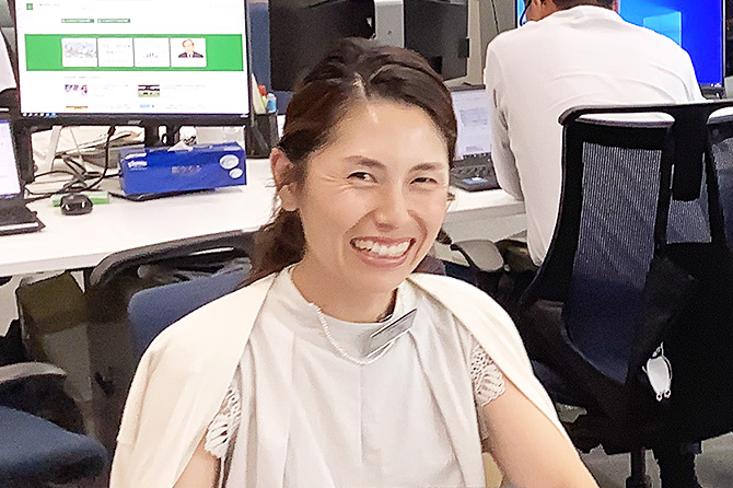 齊田 麻奈美の顔写真