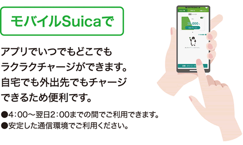 チャージ（入金）