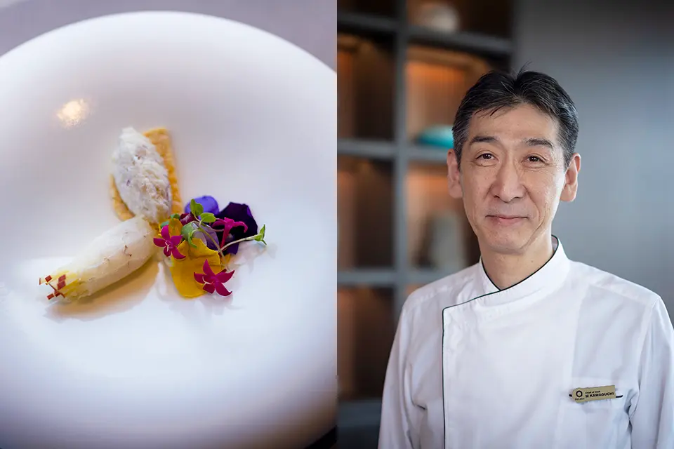 image:The cuisine of Aomori French Gastronomy En and Chef Masanori Kawaguchi