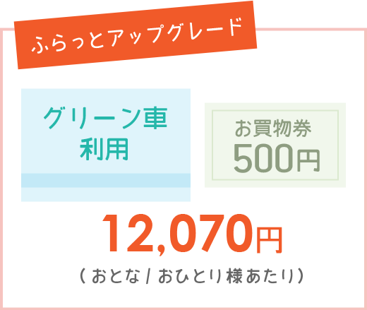 ふらっとグリーン Jr東日本 ふらっとグリーン Jr東日本