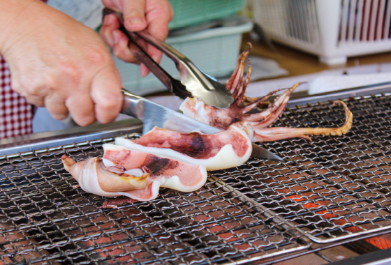 磯舟焼きいか