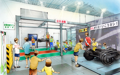 ラボラトリー展示（教育ゾーン1階）イメージ