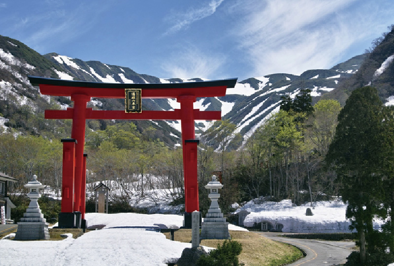 湯殿山の写真