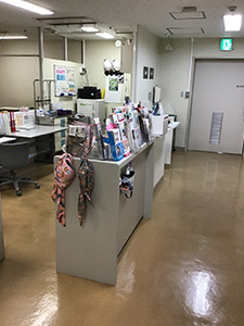 外来化学療法室 患者さま向けパンフレットコーナー