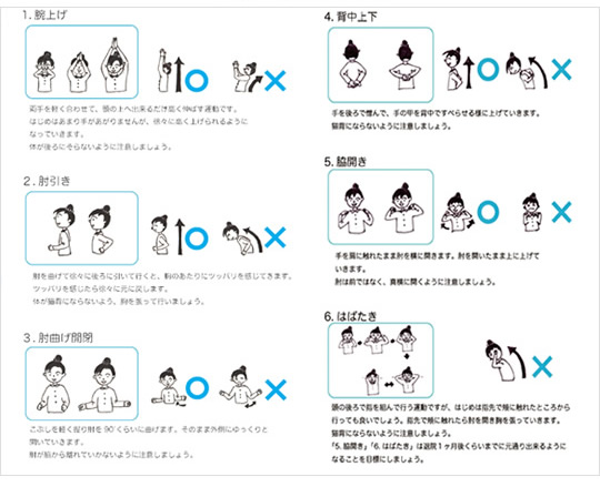 乳がん術後のリハビリ Jr東京総合病院