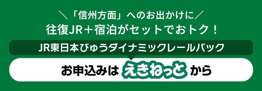 JR東日本びゅうダイナミックレールパック