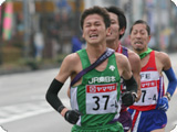 4区を力走する山田主将