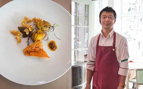 Image of chef Michiaki Sasamori from OSTERIA ENOTECA DA SASINO