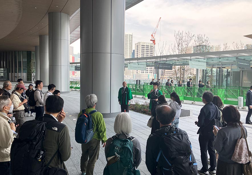 TAKANAWA GATEWAY CITY 特別見学 イメージ