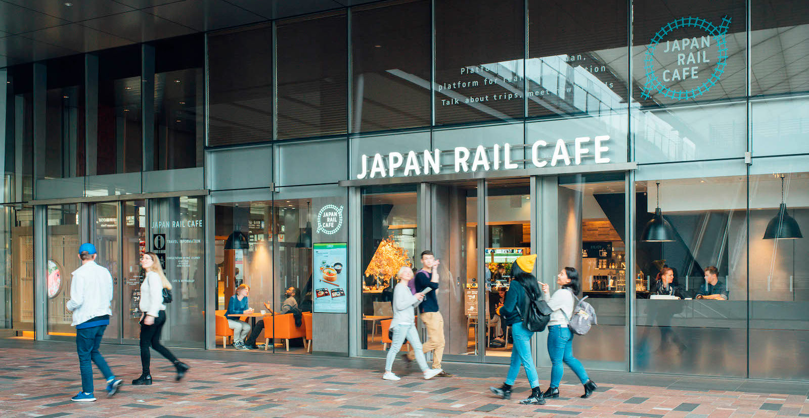 JAPAN RAIL CAFE TOKYO 入り口