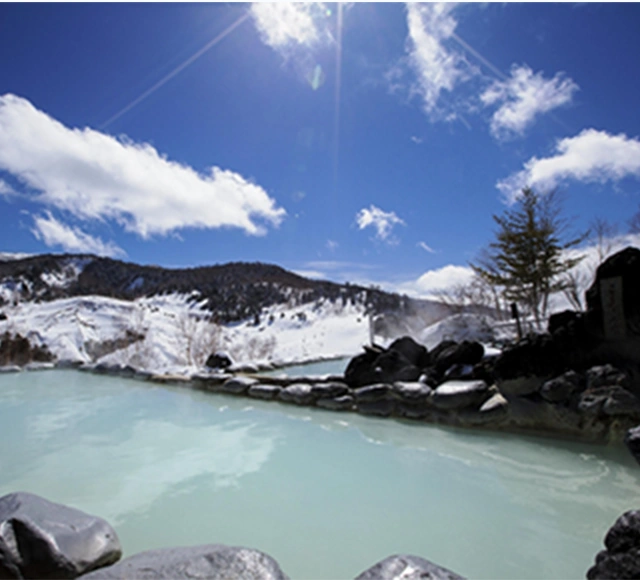 湯船でゆったりリラックス。