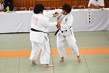 第56回　東日本実業柔道団体対抗大会のイメージ 試合の様子　大将　井上選手