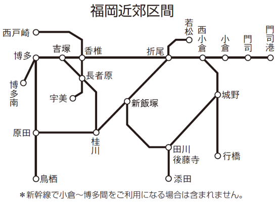 福岡近郊区間