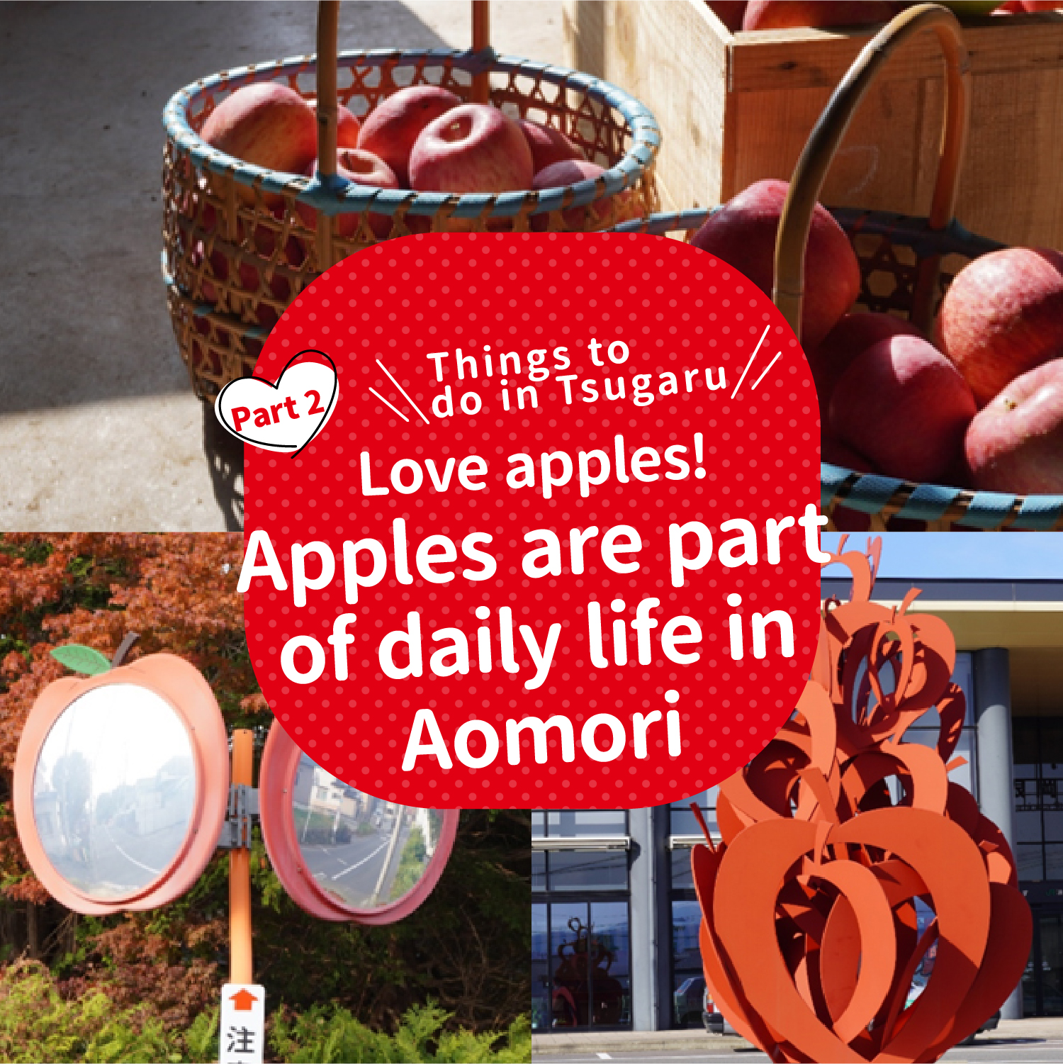 Love apples! Apples are part of daily life in Aomori