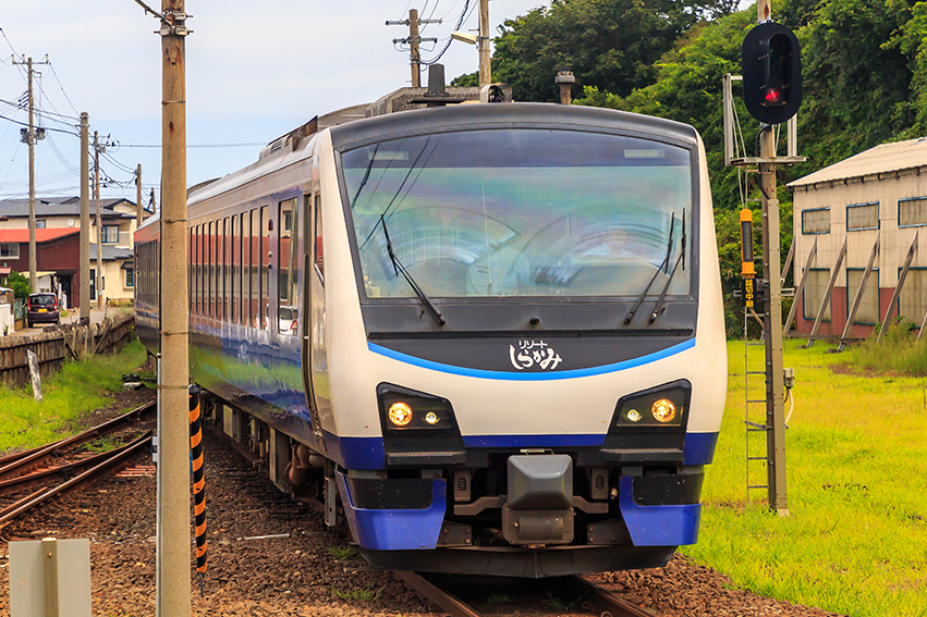 Resort Shirakami No.2 (Aoike) at Fukaura Station.