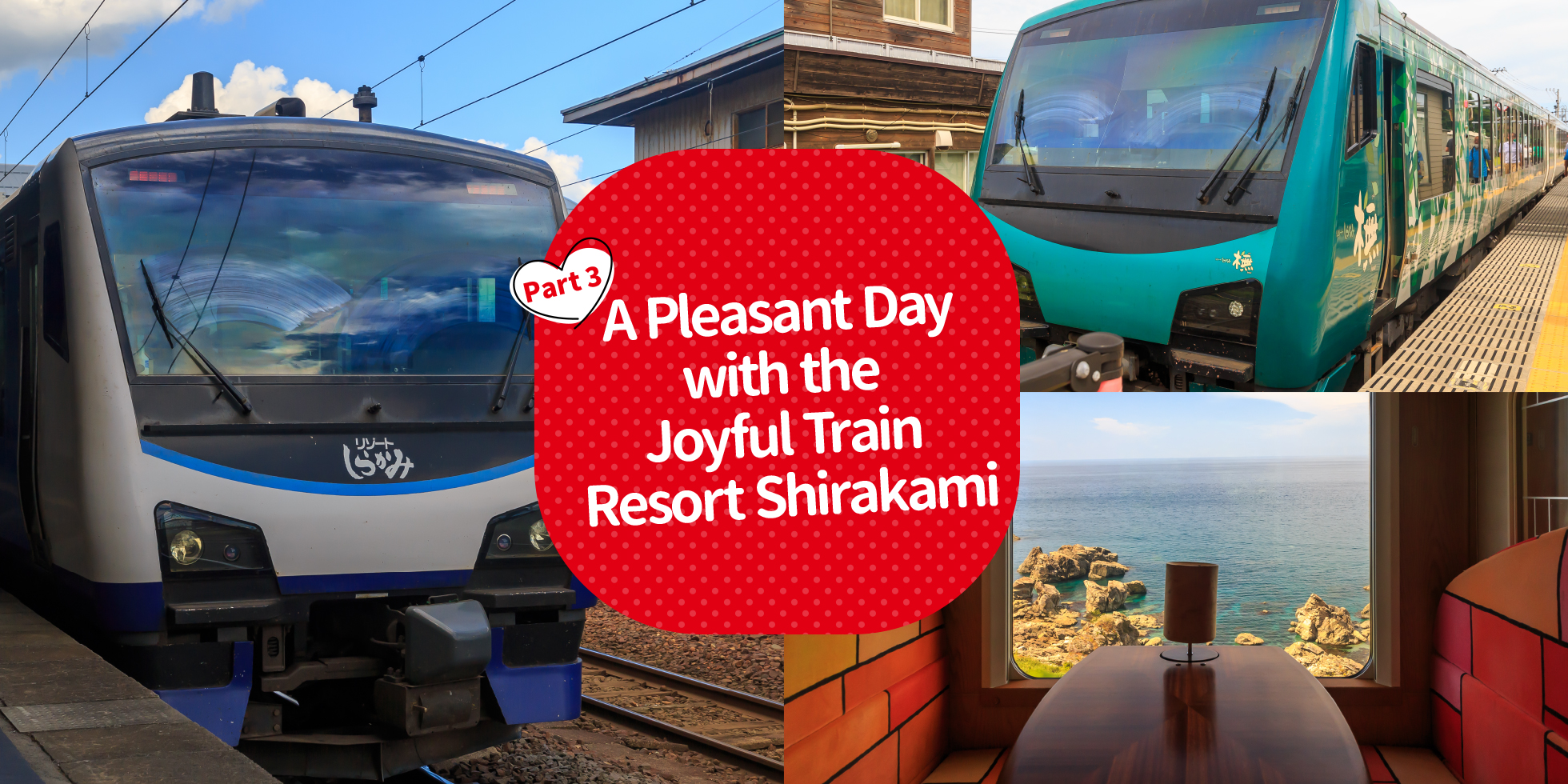 A Pleasant Day with the Joyful Train Resort Shirakami