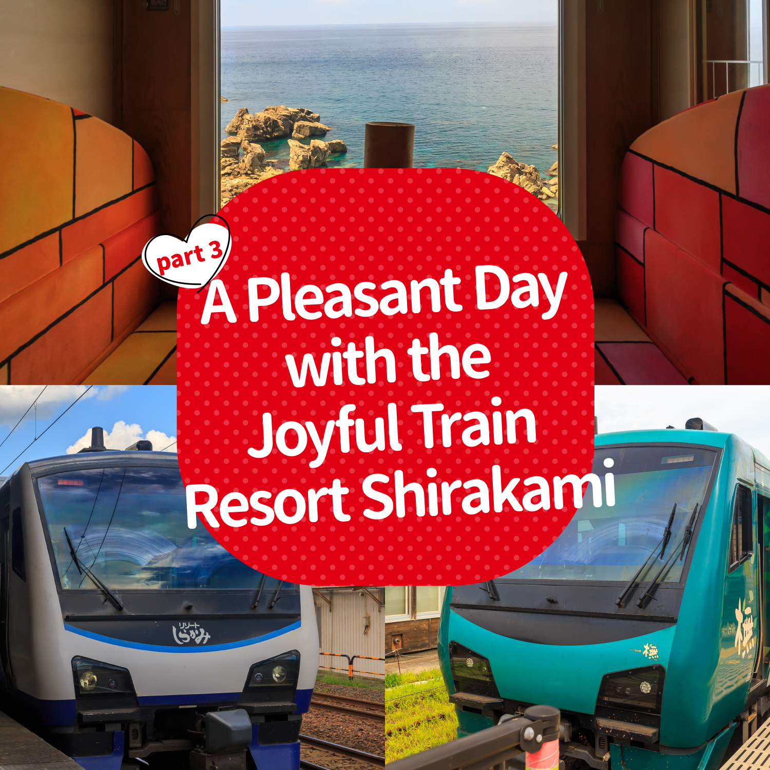 A Pleasant Day with the Joyful Train Resort Shirakami