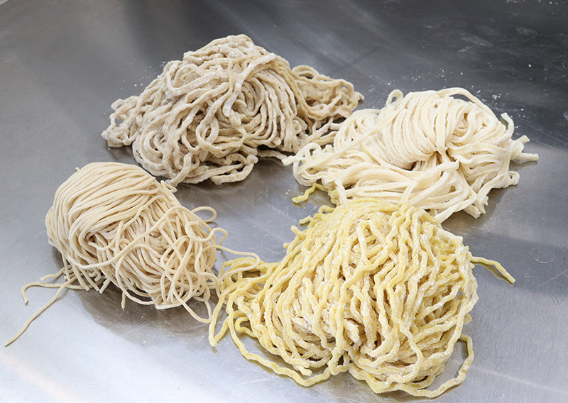 4種類の麺