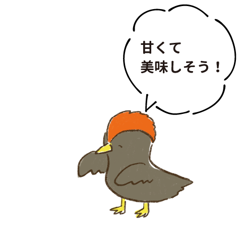 甘くて美味しそう！