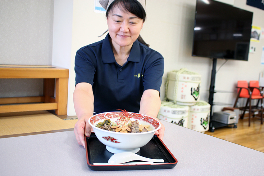ステーキラーメン