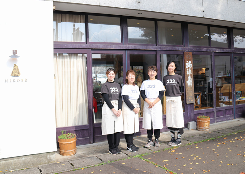 左より、小武海さん・古戸さん・渡邉さん・伊藤さん