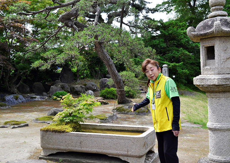 ベテランガイドの加藤さん