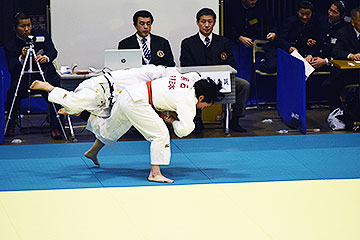 「東京都女子柔道選手権大会」 終始攻めの姿勢を貫いた前田選手