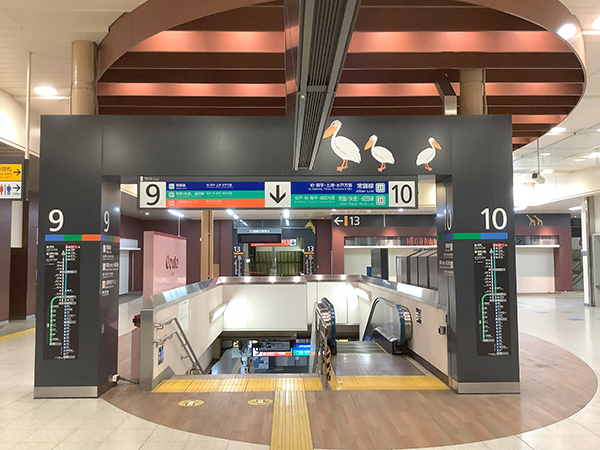 上野駅構内写真