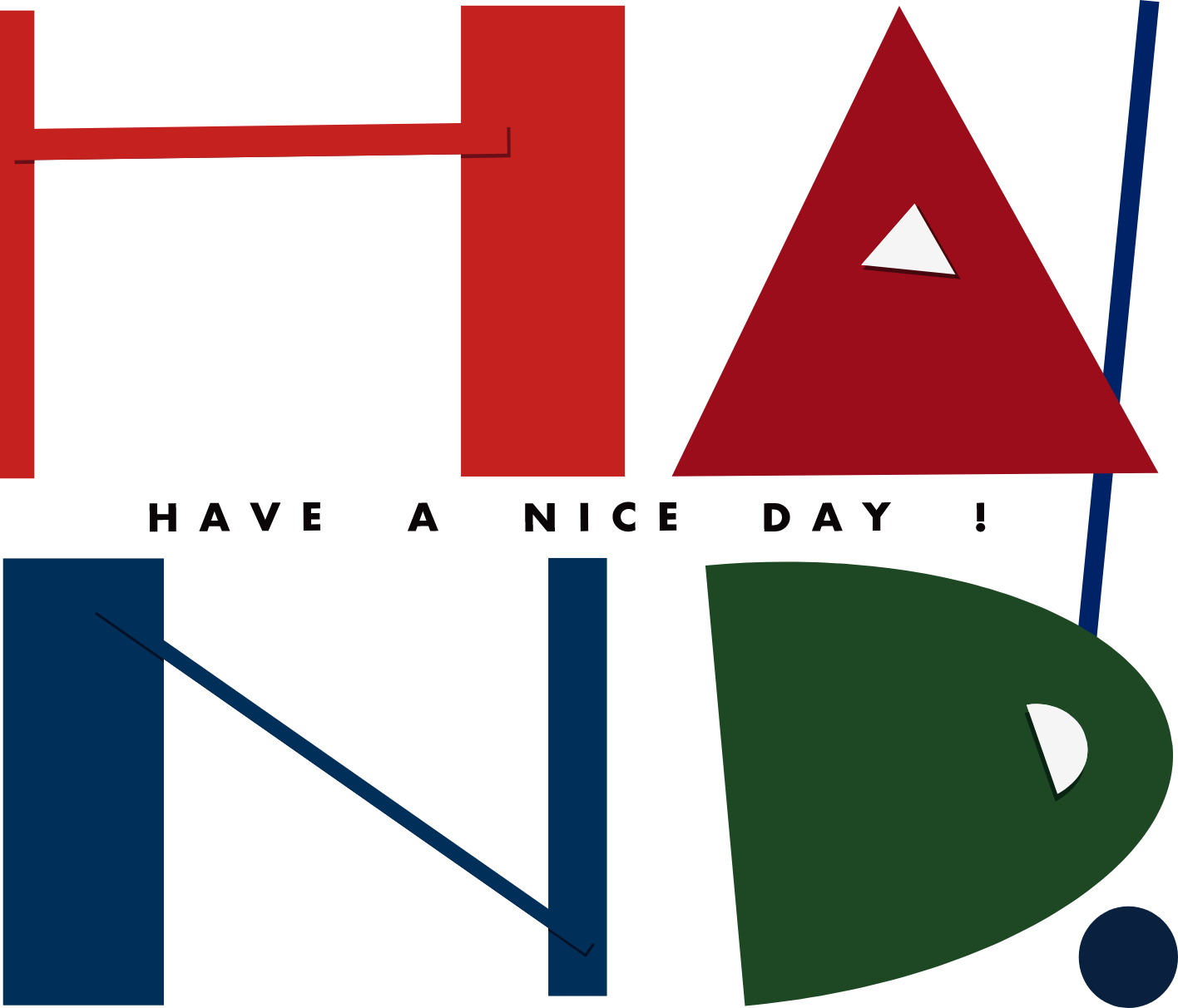 HAND HAVE A NICE DAY