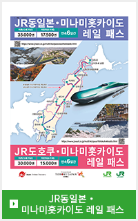 JR동일본・미나미홋카이도 레일 패스