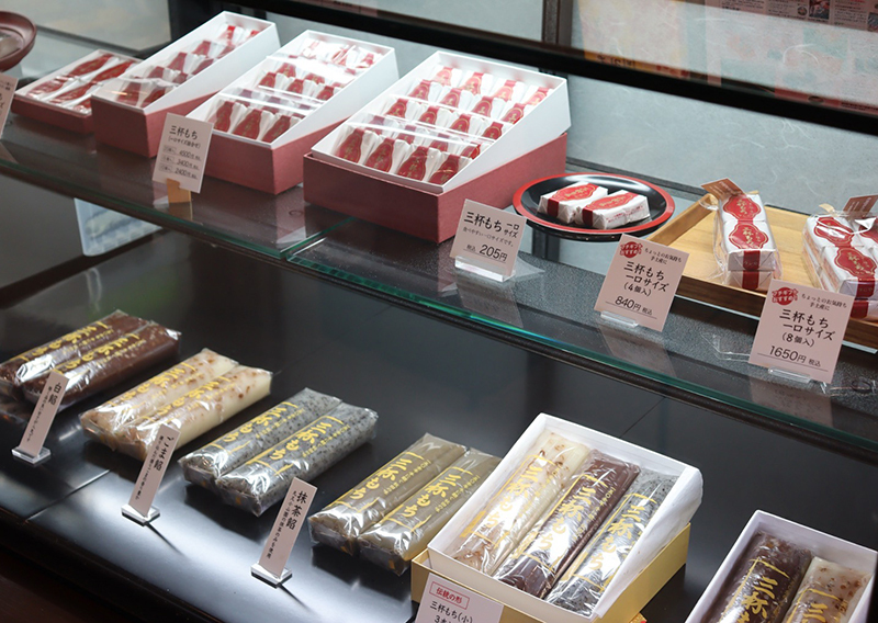 店内ショーケース