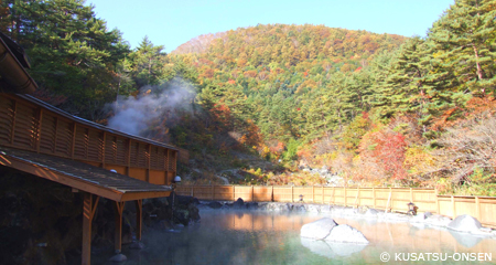 広く認知されている草津温泉の良質な湯