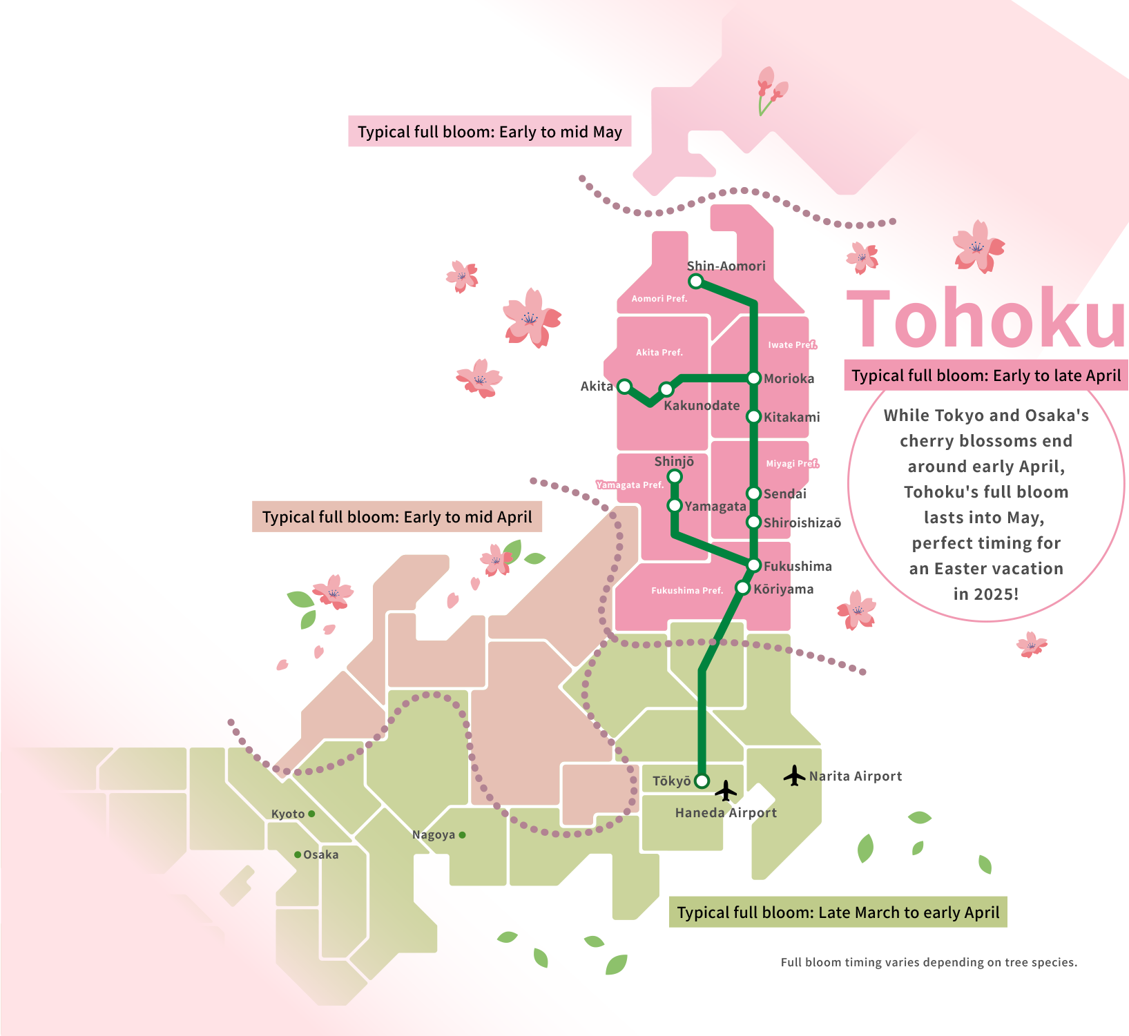 sakura map