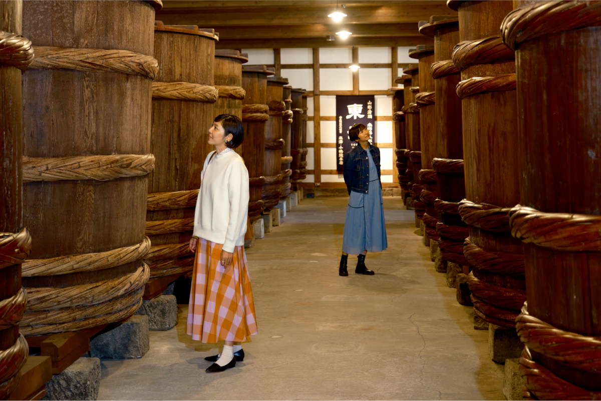 Sake brewery tour