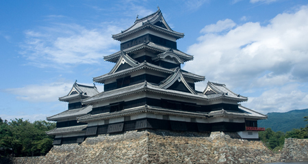 国宝松本城の写真