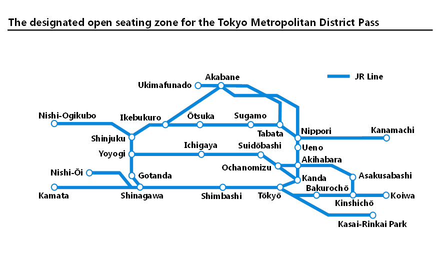 Tokyo Metropolitan District Pass (Tokunai Pass)