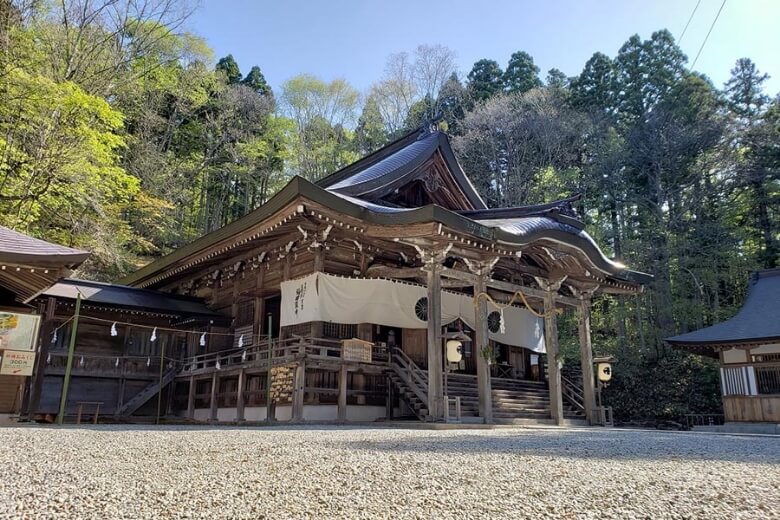 戸隠神社中社の外観