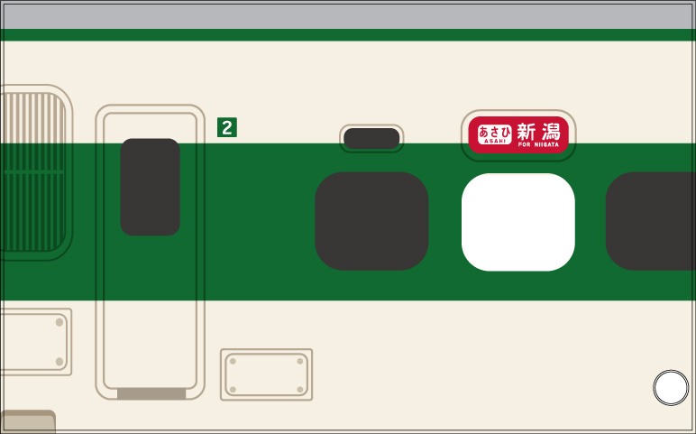 上越新幹線開業40周年記念 IC カードケース